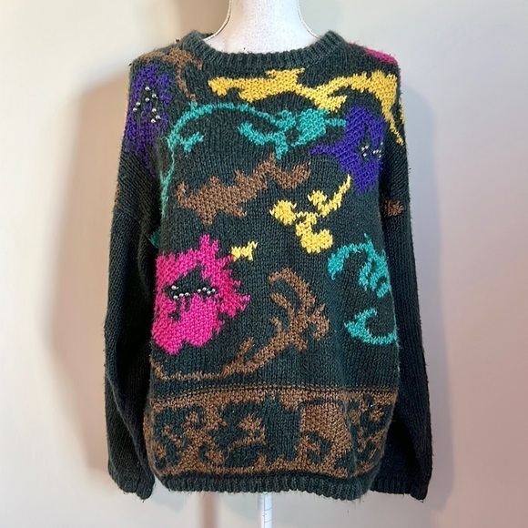 Vintage 80s/90s Sweater - Picture 1 of 9